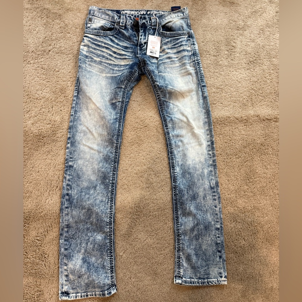 American fighter jeans 30x32